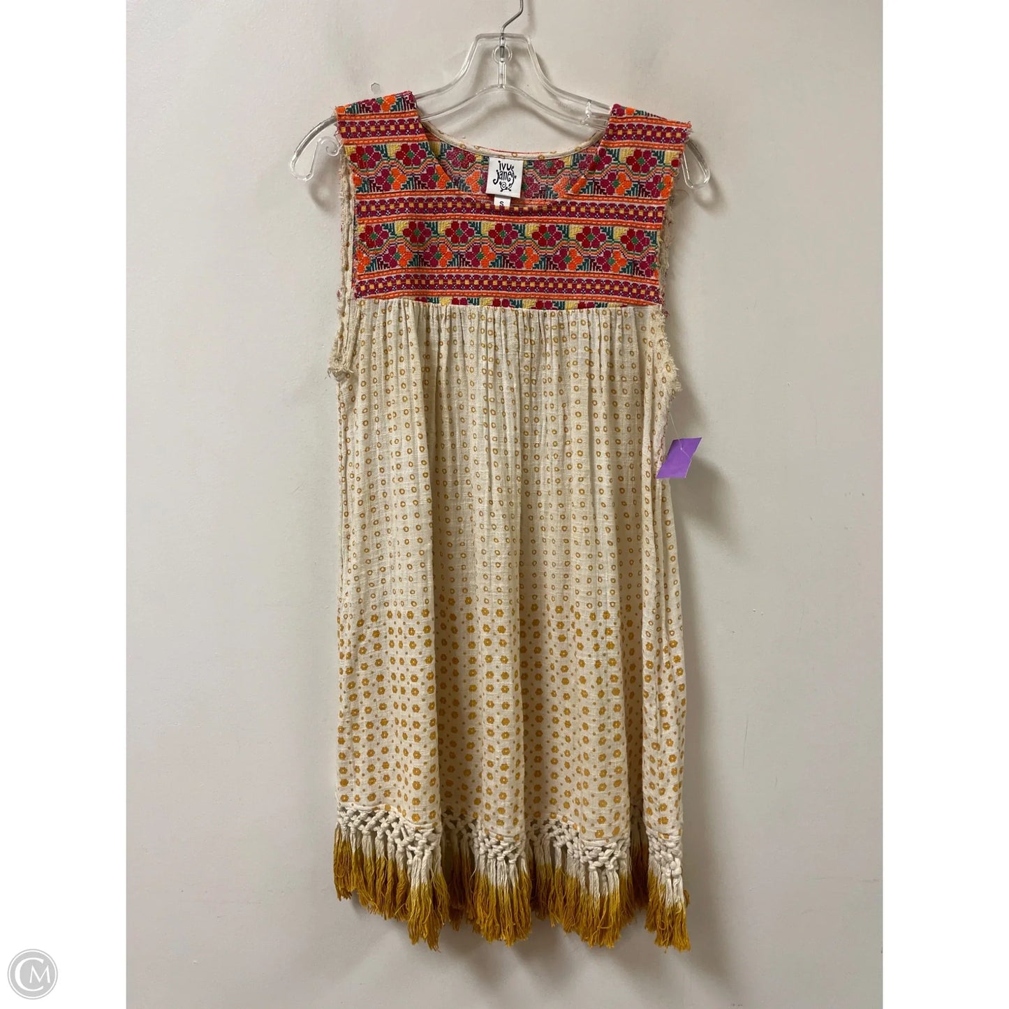 Dress Casual Midi By Ivy Jane In Yellow, Size: S