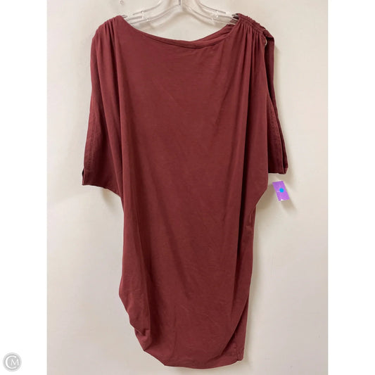 Dress Casual Midi By Daily Practice By Anthropologie In Red, Size: L