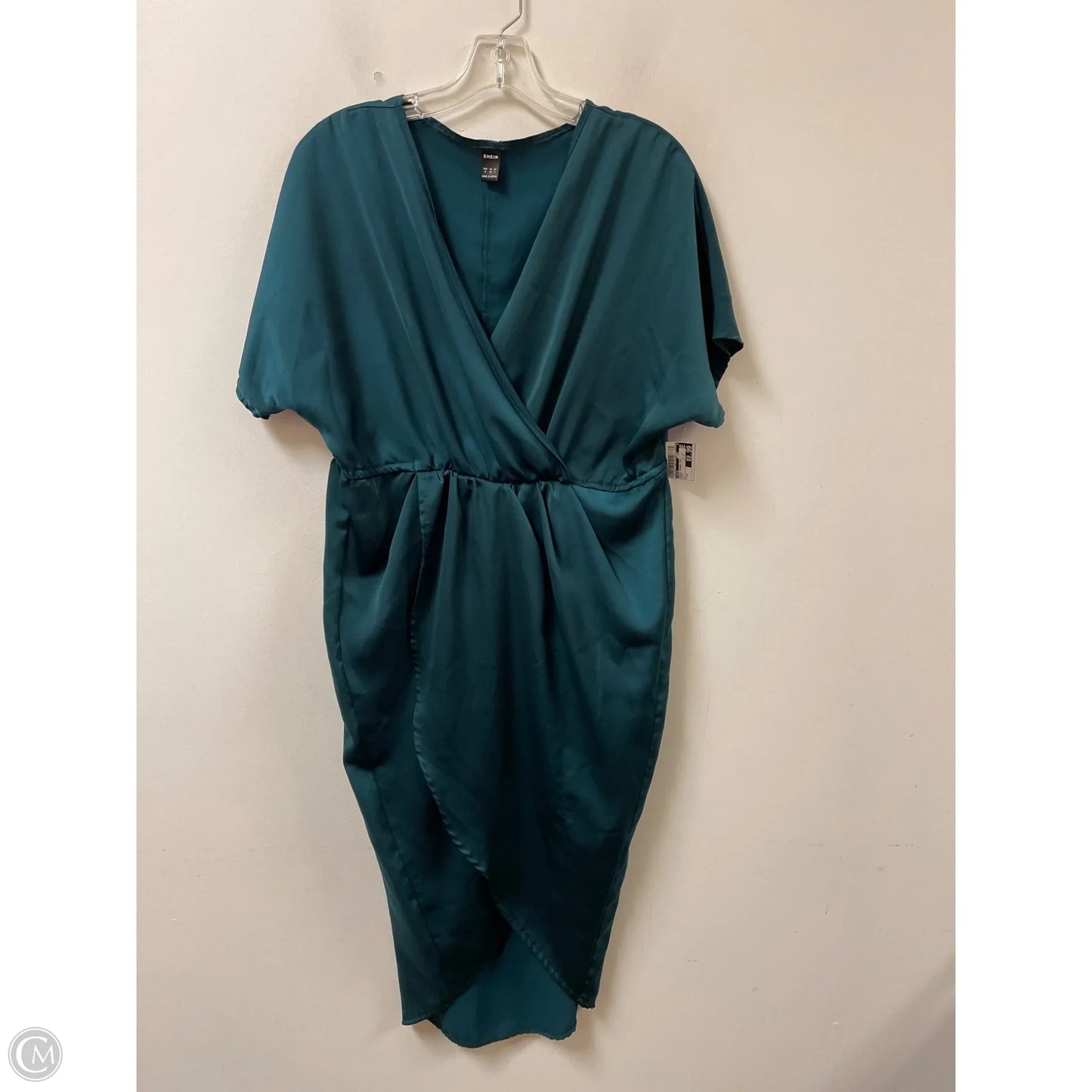 Dress Casual Midi By Shein In Green, Size: M