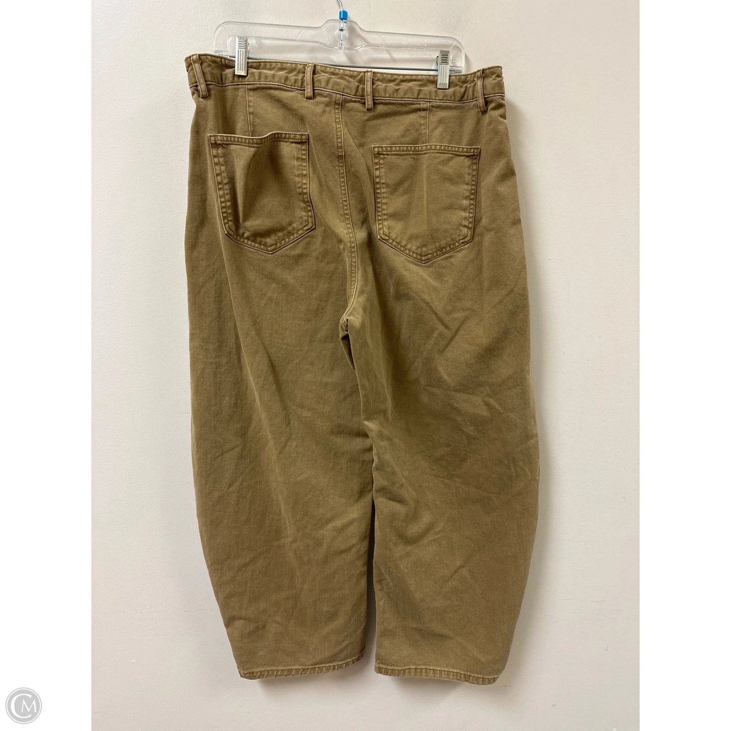 Jeans Boyfriend By Gap In Tan, Size: 14