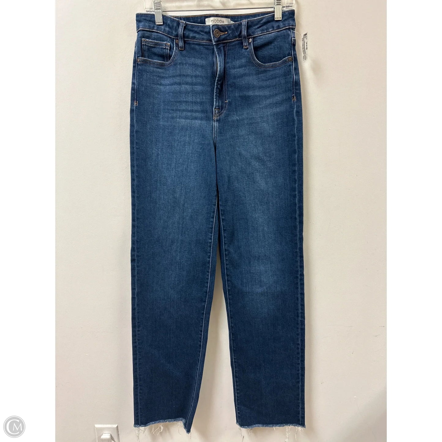 Jeans Straight By Hidden In Blue Denim, Size: 8l