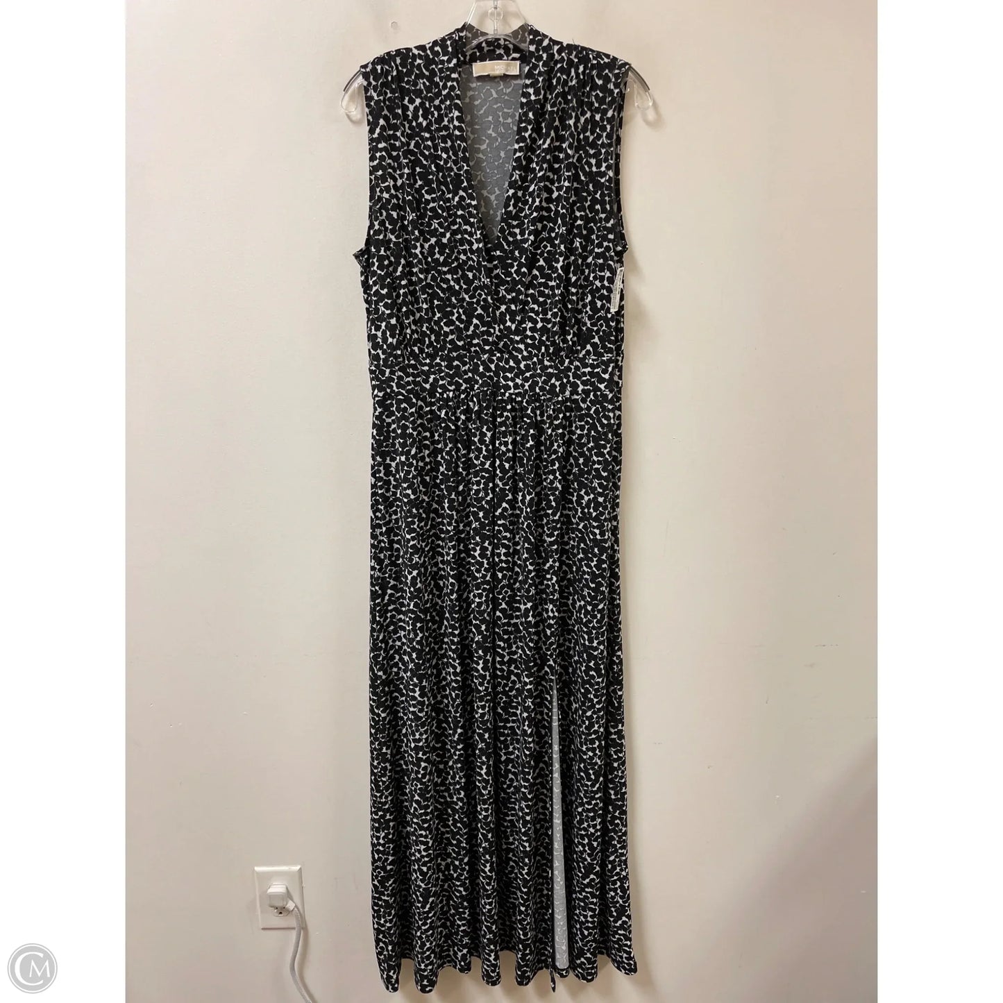 Dress Casual Maxi By Michael By Michael Kors In Black, Size: 1x