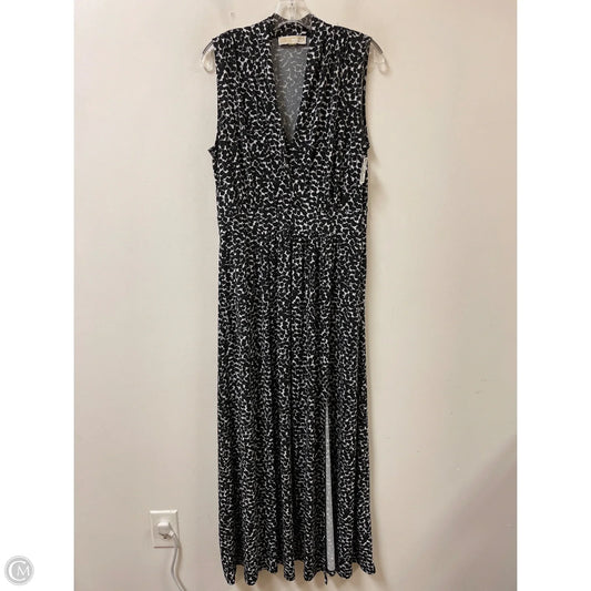 Dress Casual Maxi By Michael By Michael Kors In Black, Size: 1x