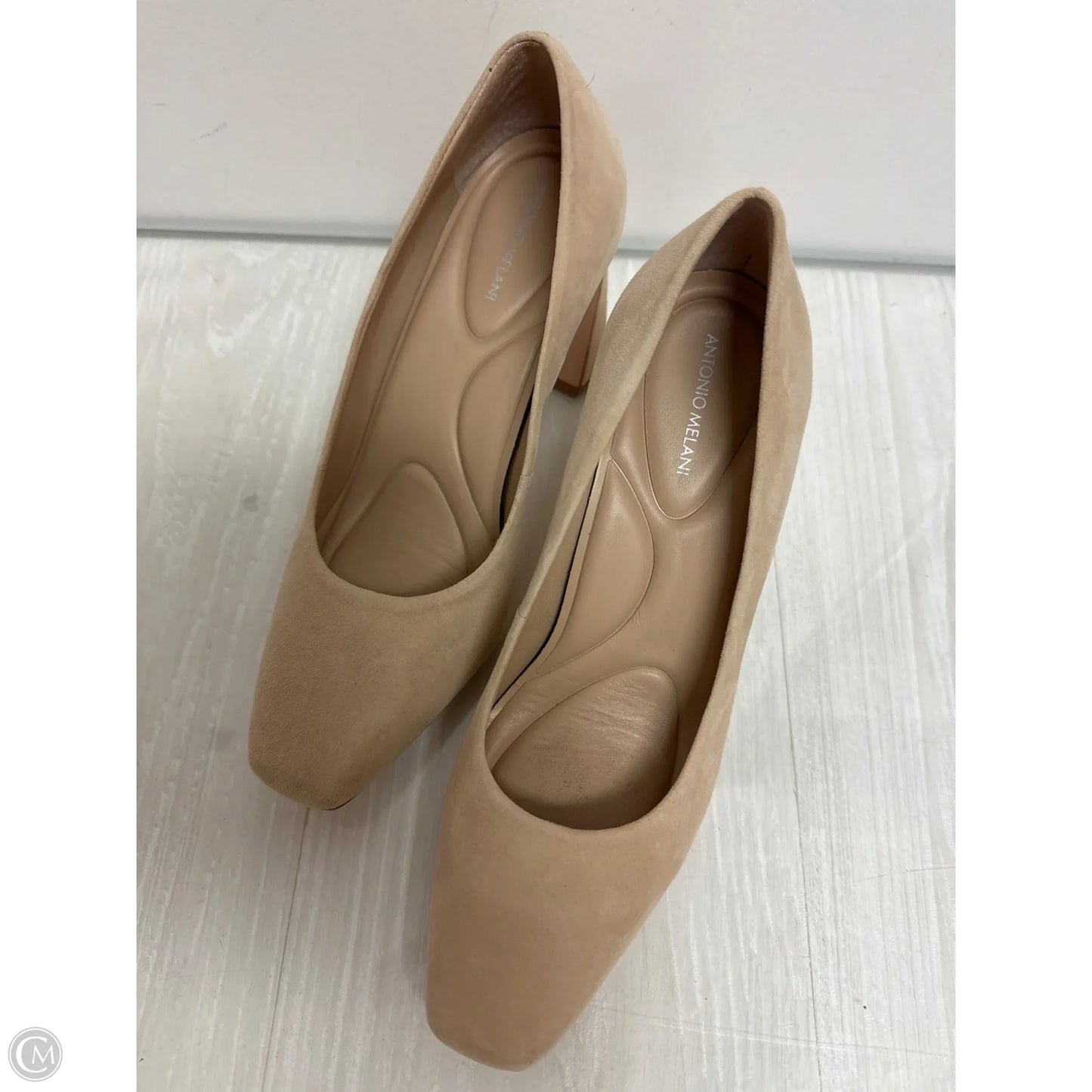 Shoes Heels Block By Antonio Melani In Cream, Size: 7.5
