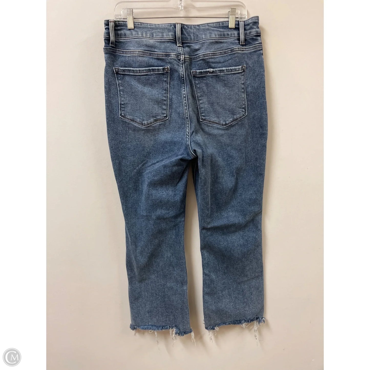 Jeans Straight By Clothes Mentor In Blue Denim, Size: 16