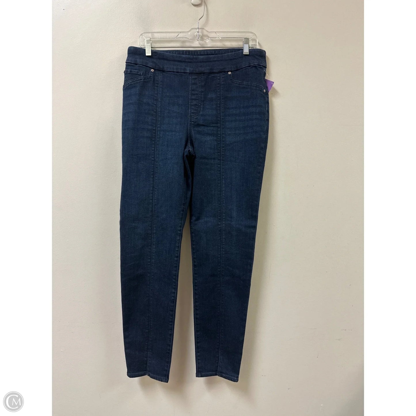 Jeans Skinny By Chicos In Blue Denim, Size: 8