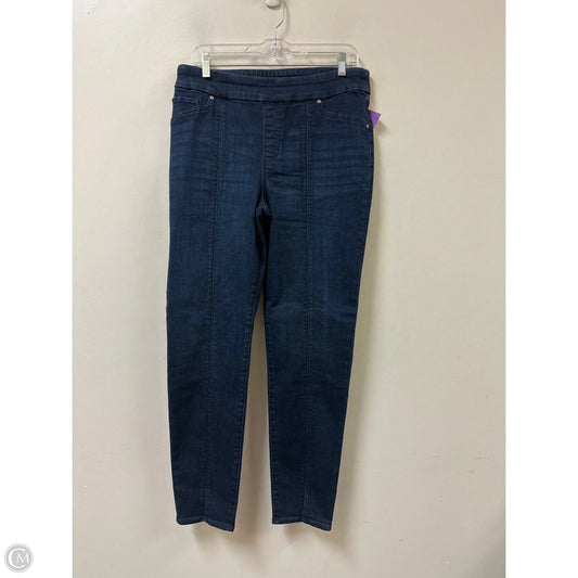 Jeans Skinny By Chicos In Blue Denim, Size: 8