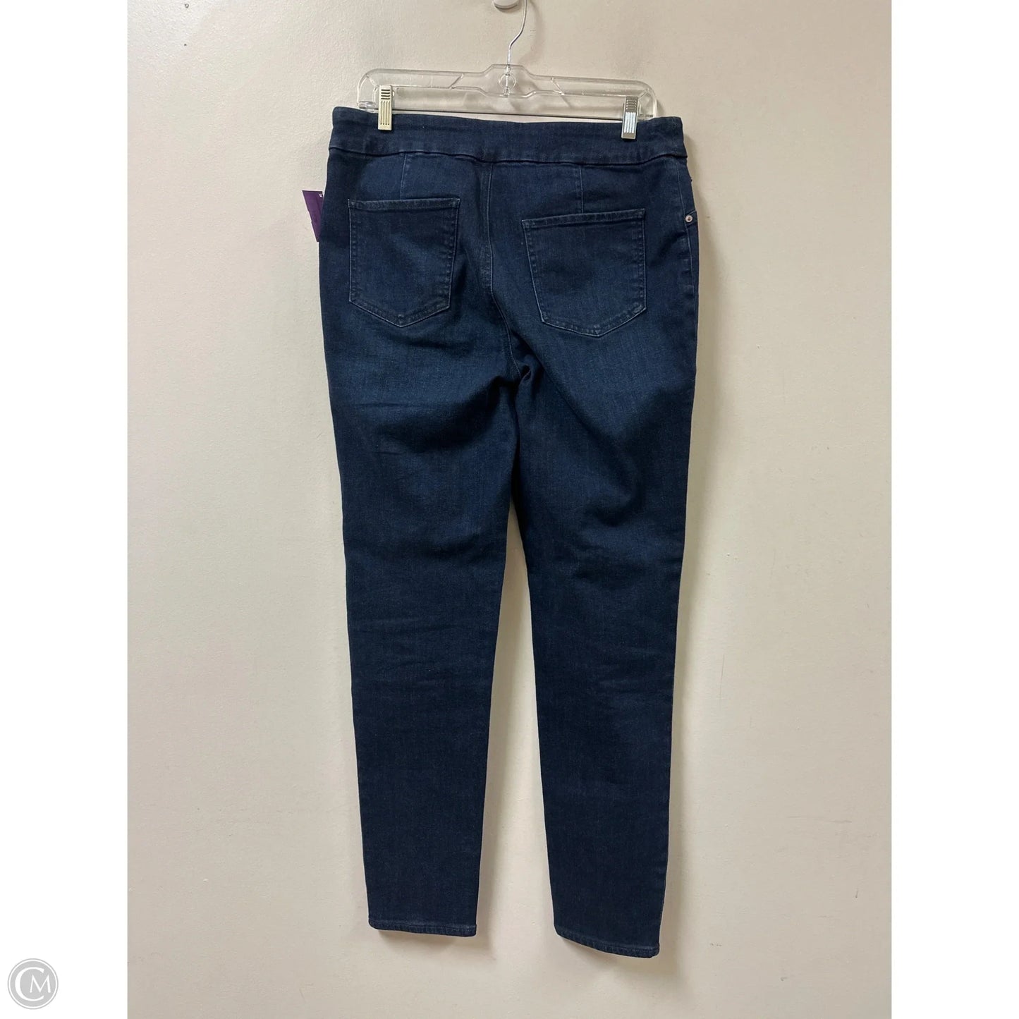 Jeans Skinny By Chicos In Blue Denim, Size: 8