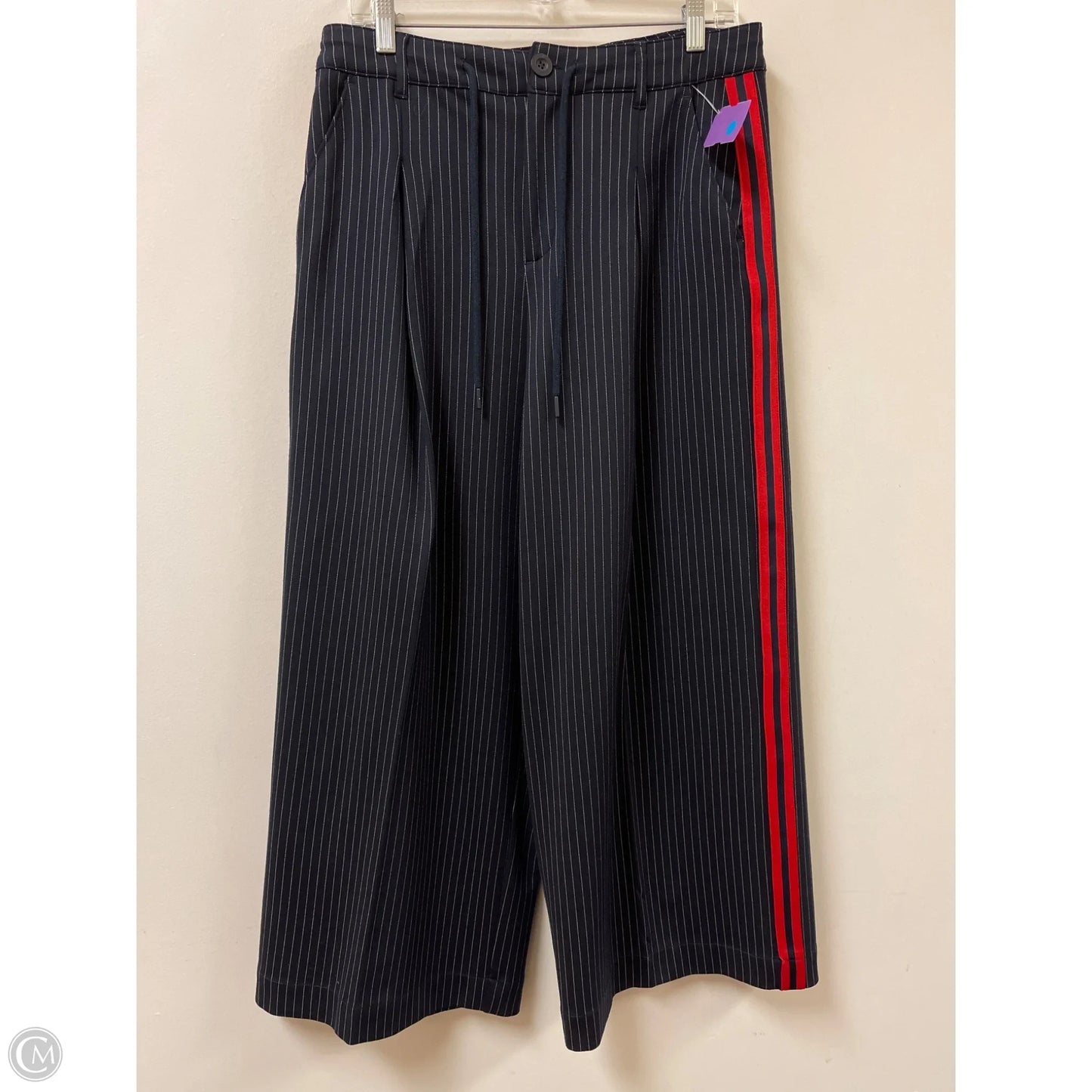 Pants Wide Leg By Liverpool In Navy, Size: 10