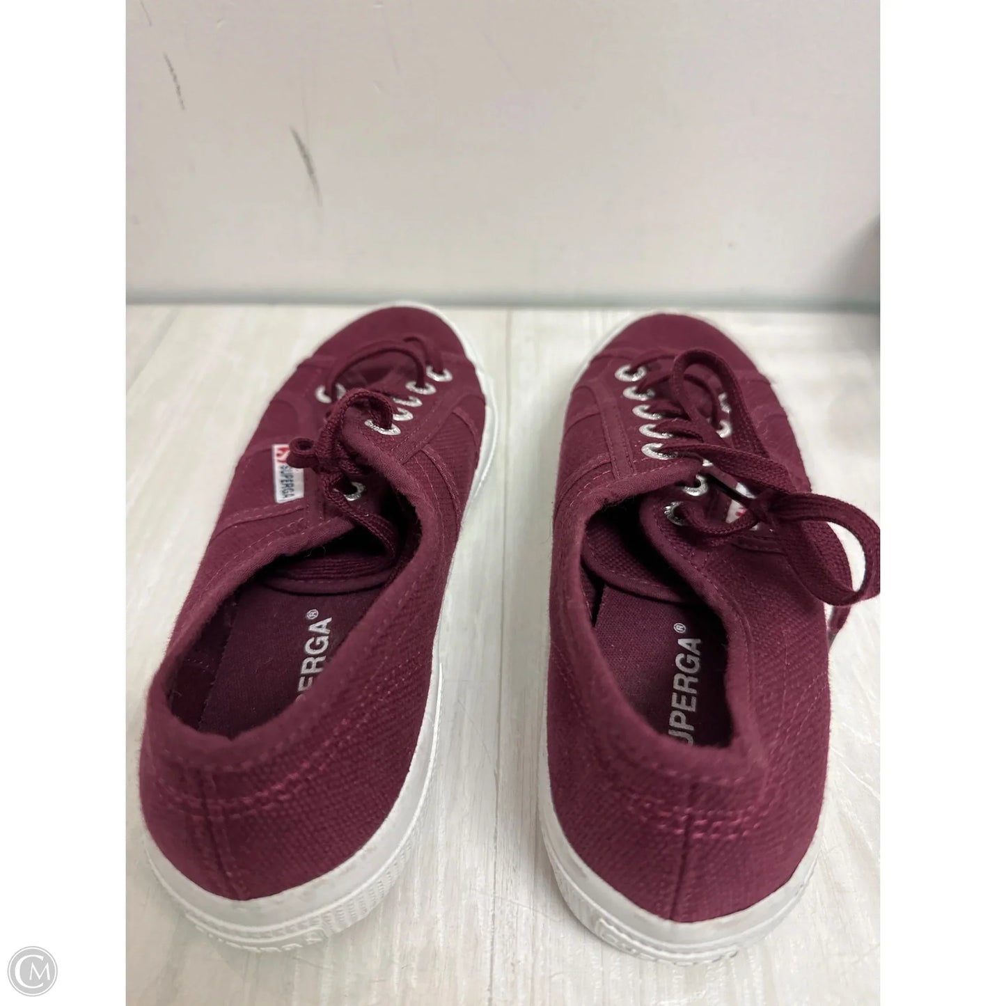 Shoes Sneakers By Superga In Purple, Size: 6