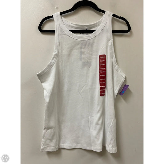 Tank Top By Gap In White, Size: Xl