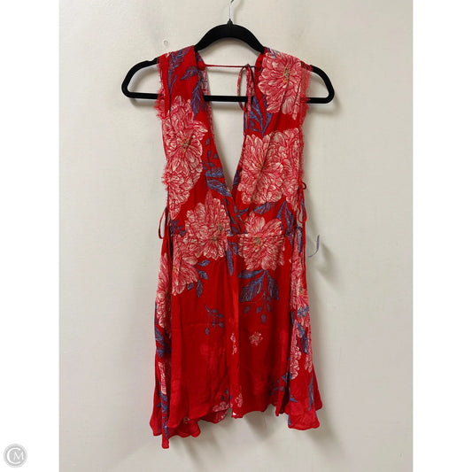 Dress Casual Short By Free People In Red, Size: L
