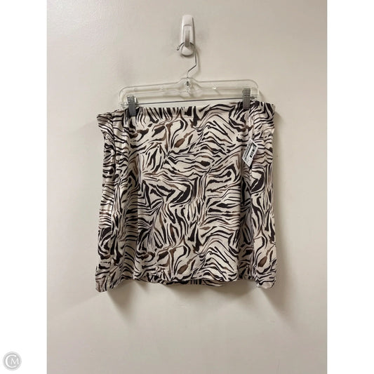 Skort By J. Jill In Animal Print, Size: 12
