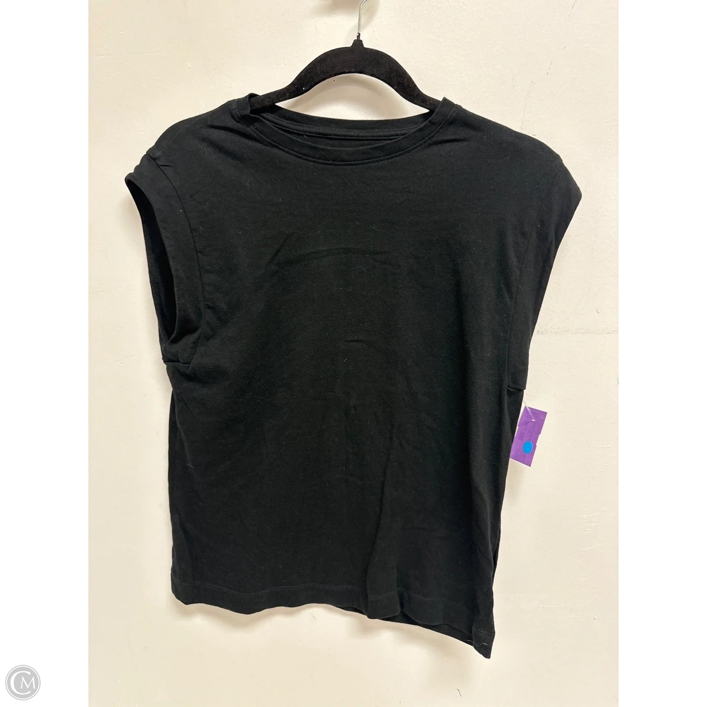 Top Sleeveless By A New Day In Black, Size: S
