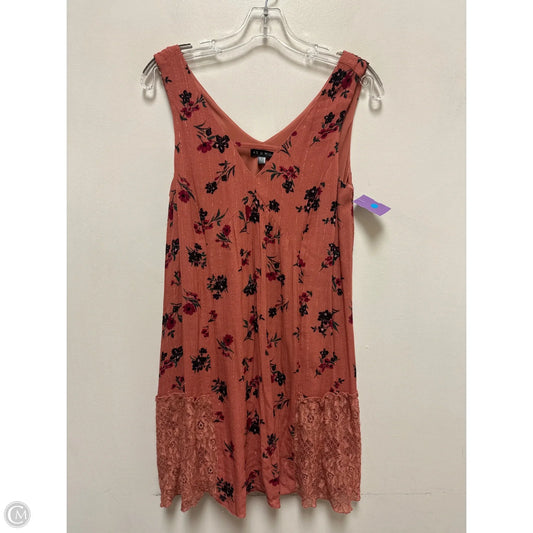 Dress Casual Short By As U Wish In Floral Print, Size: S