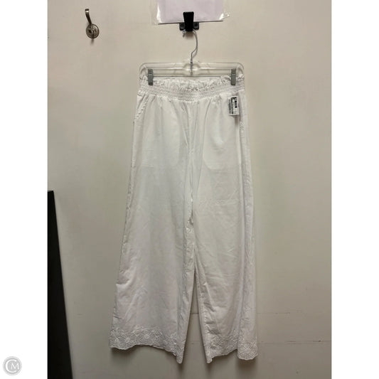 Pants Wide Leg By Clothes Mentor In White, Size: 8