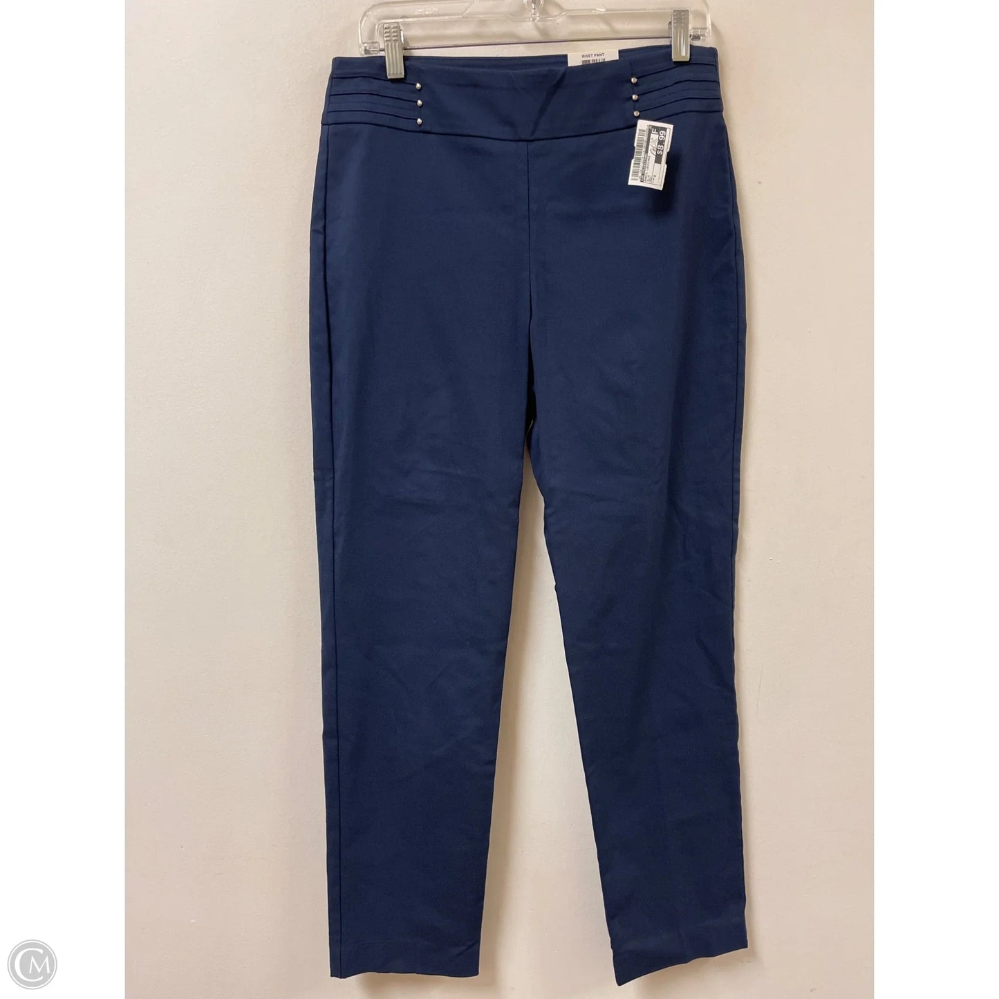 Pants Leggings By Jm Collections In Blue, Size: 8