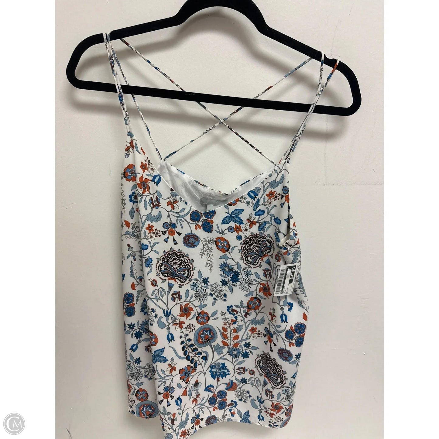 Tank Top By H&m In Blue, Size: L