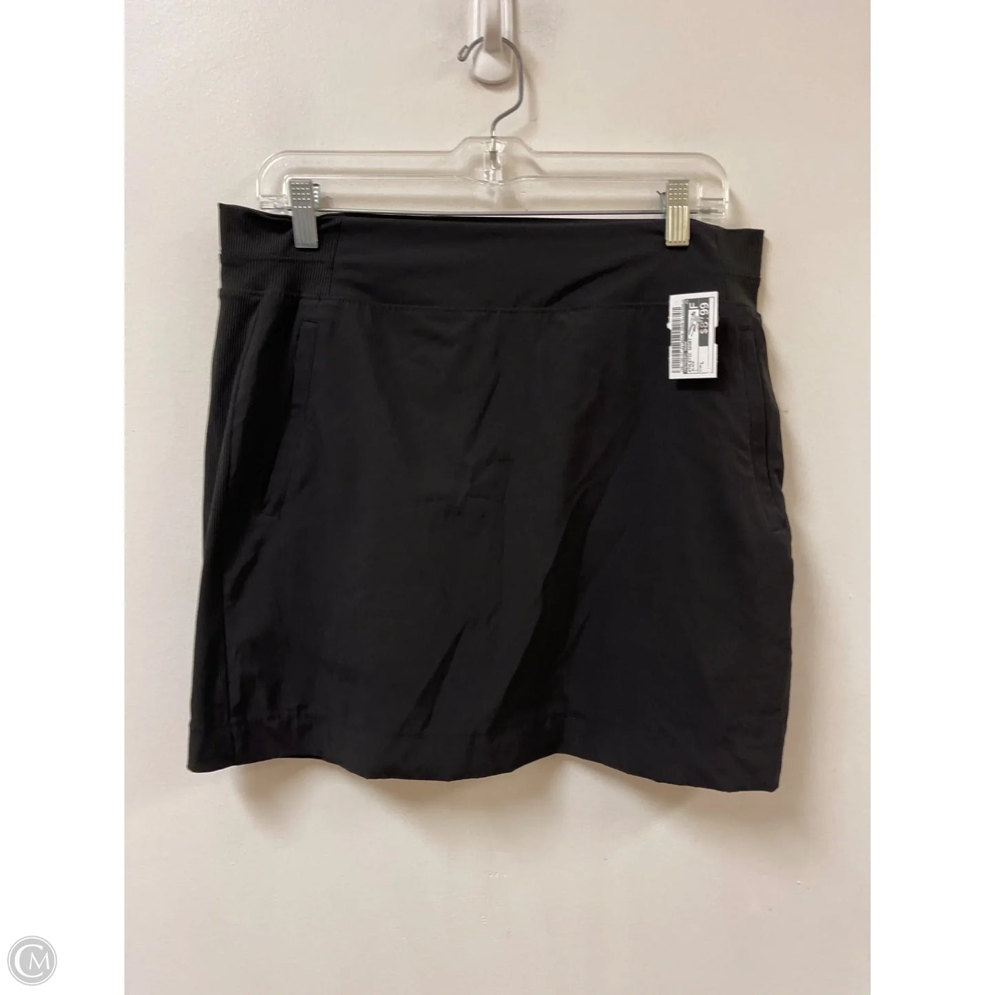 Athletic Skort By Members Mark In Black, Size: L