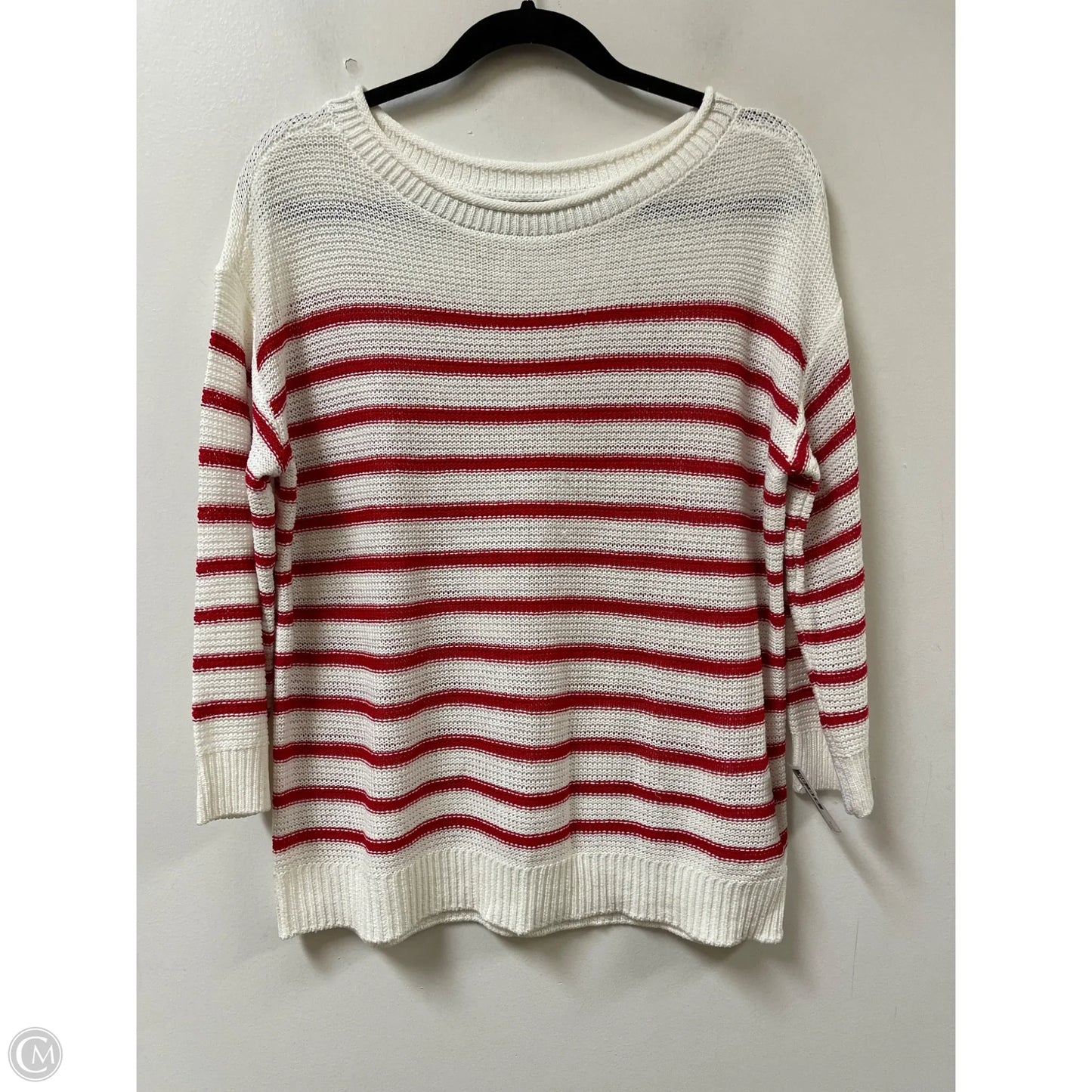 Sweater By Loft In Red, Size: M