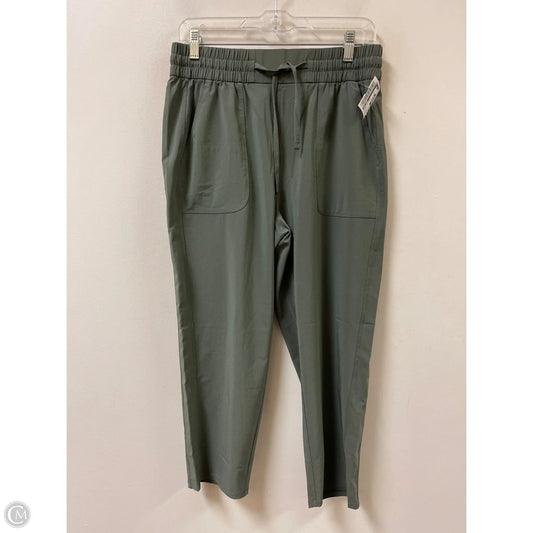 Athletic Pants By Crz Yoga In Green, Size: M