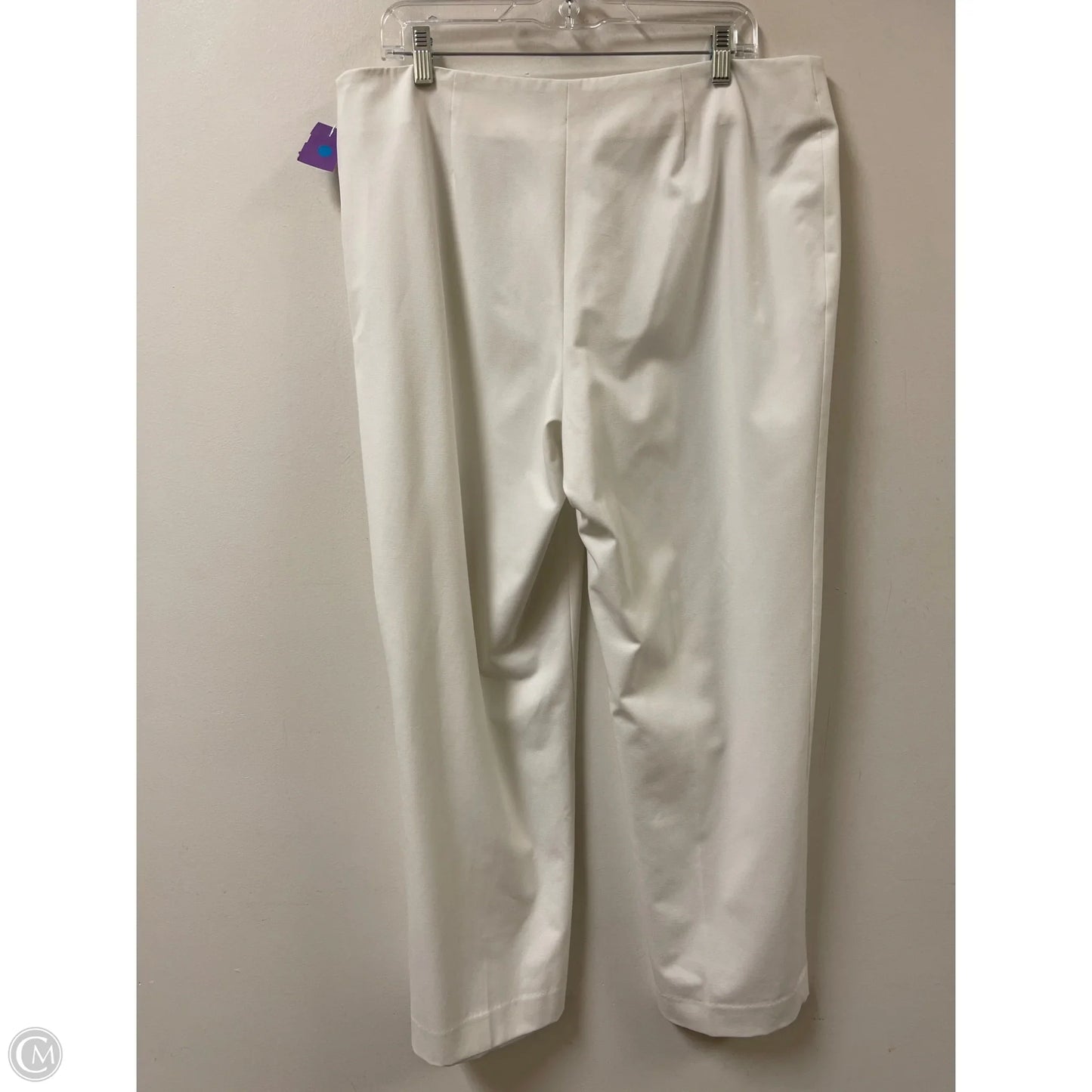Pants Dress By Talbots In White, Size: 16