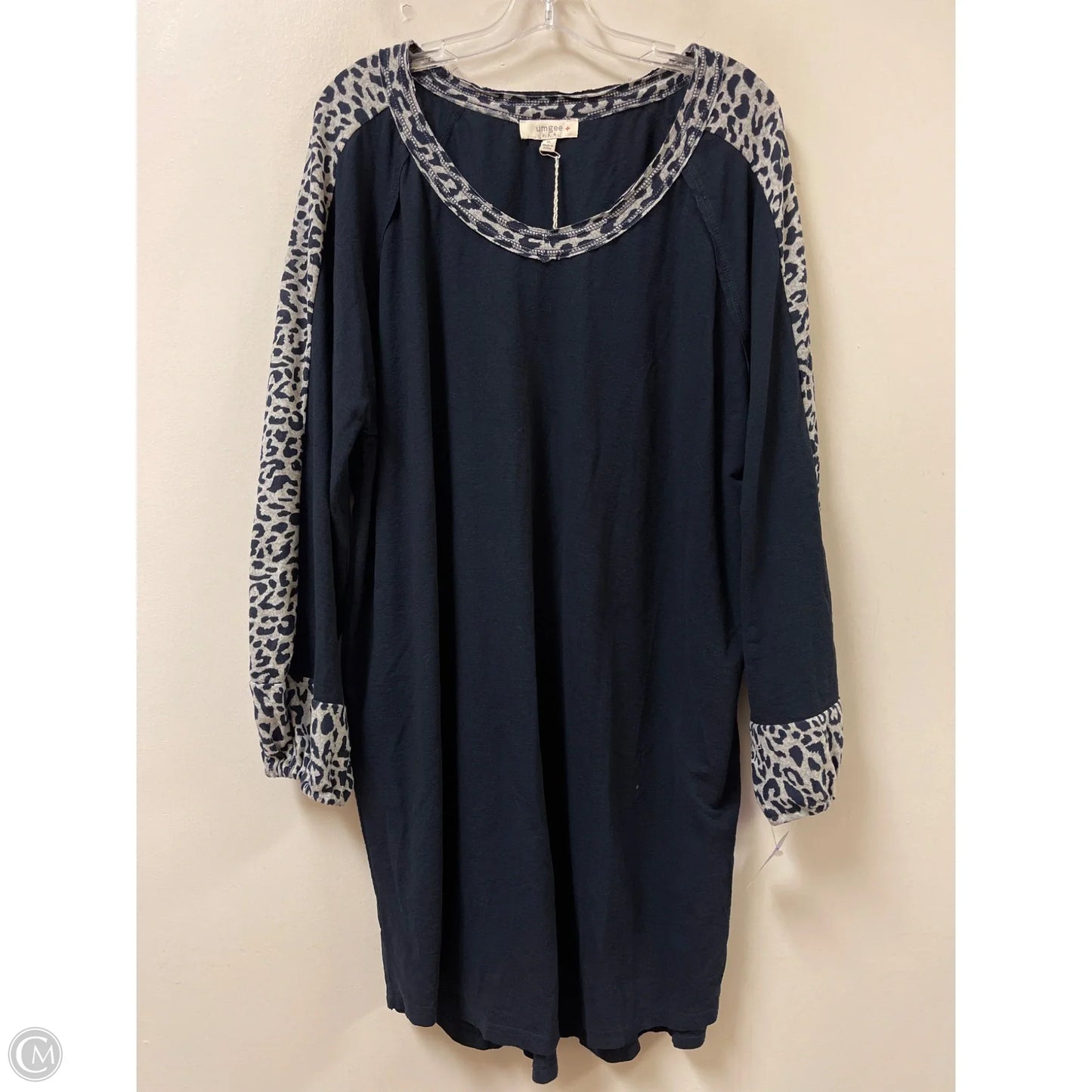 Dress Casual Midi By Umgee In Navy, Size: Xl