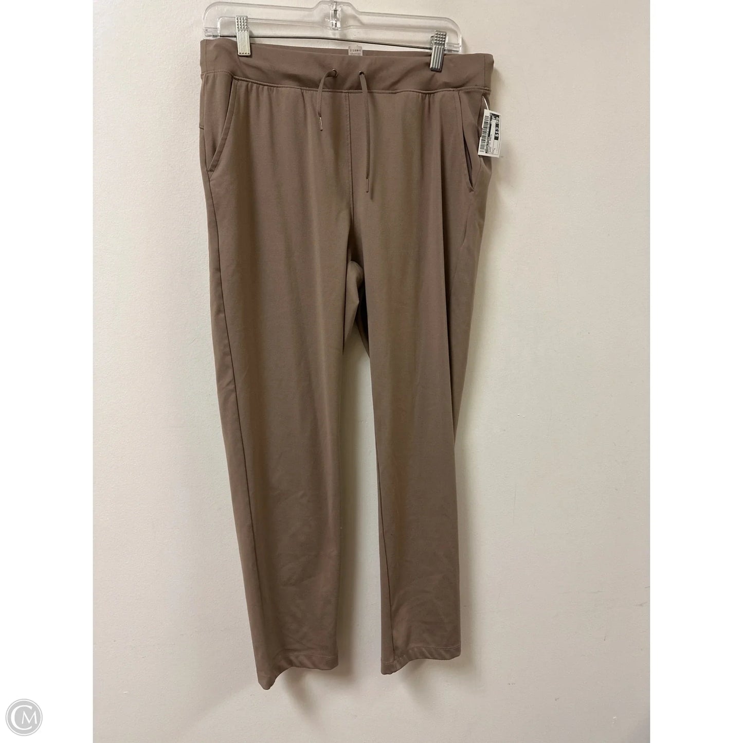 Athletic Pants By Yogalicious In Brown, Size: L