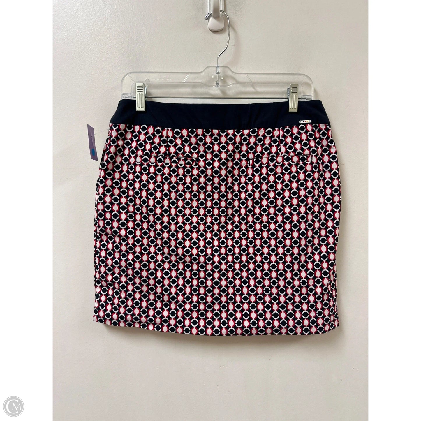Athletic Skort By Clothes Mentor In Blue & Red, Size: 8