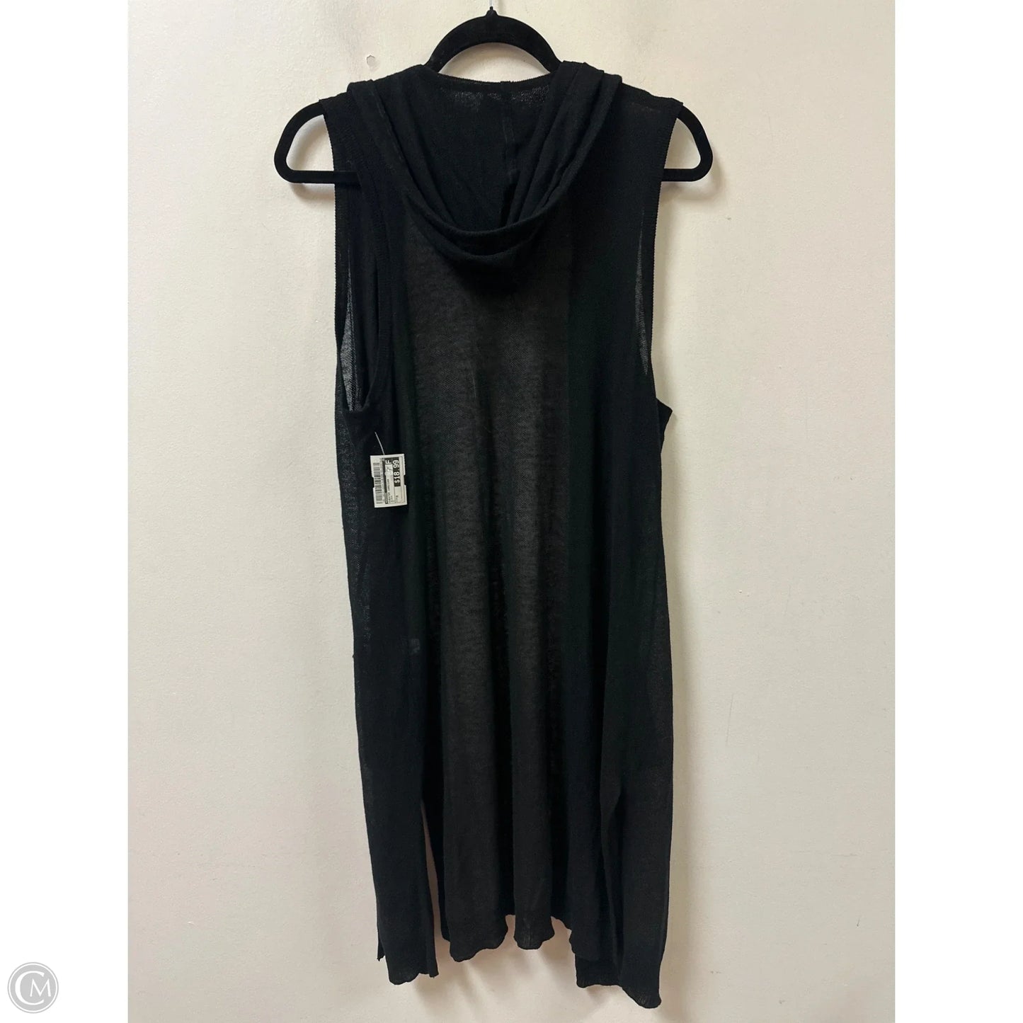 Sweater Cardigan By Chicos In Black, Size: M