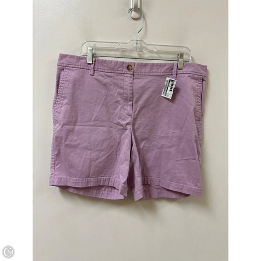 Shorts By Talbots In Purple, Size: 16