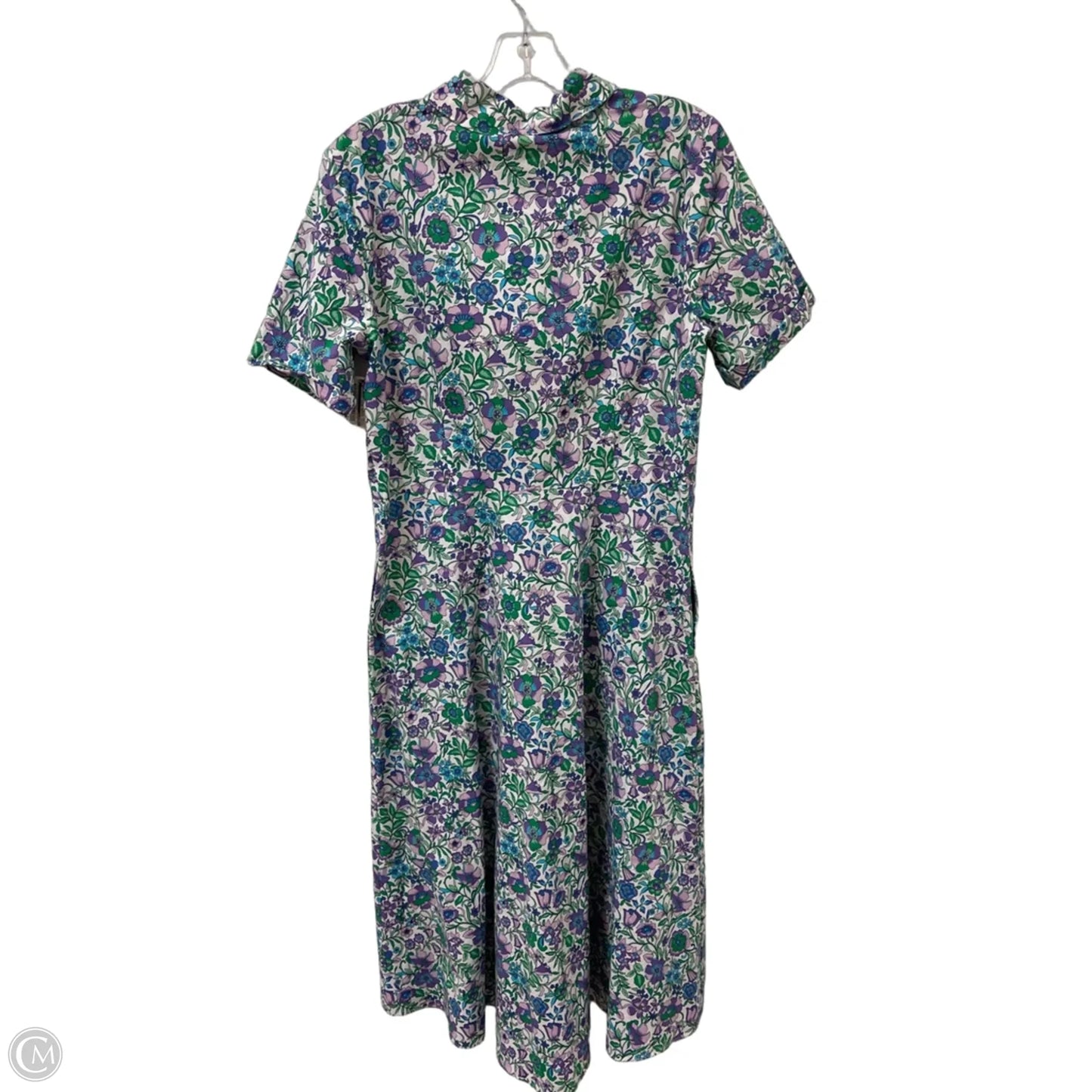 Dress Casual Maxi By Talbots In Floral Print, Size: M