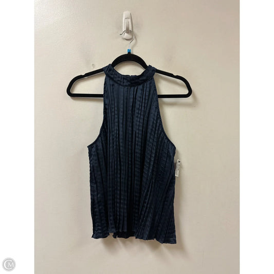 Top Sleeveless By Cloth & Stone In Navy, Size: S