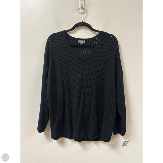 Sweater By Clothes Mentor In Black, Size: Xl