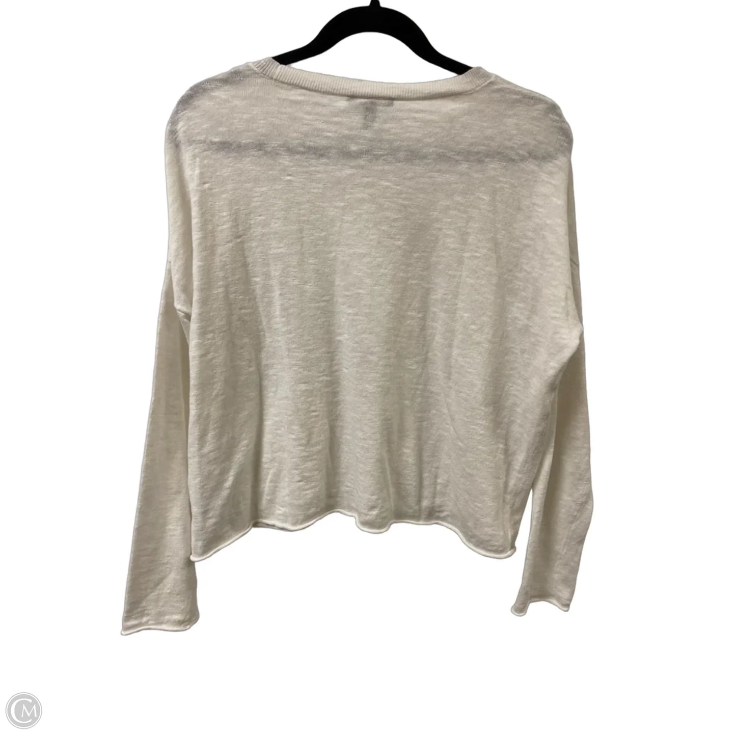 Sweater By Eileen Fisher In White, Size: S