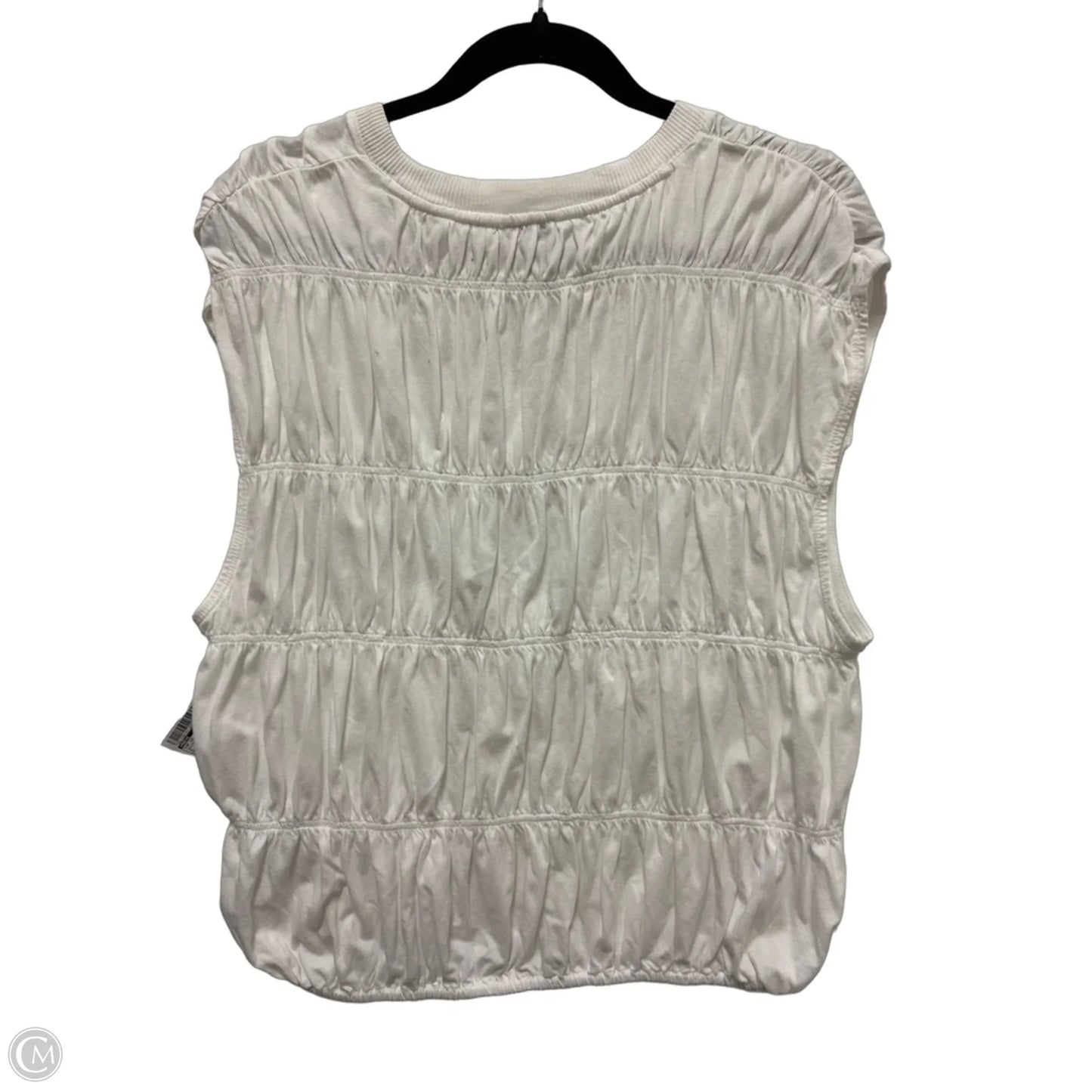 Top Short Sleeve By Maeve In White, Size: M