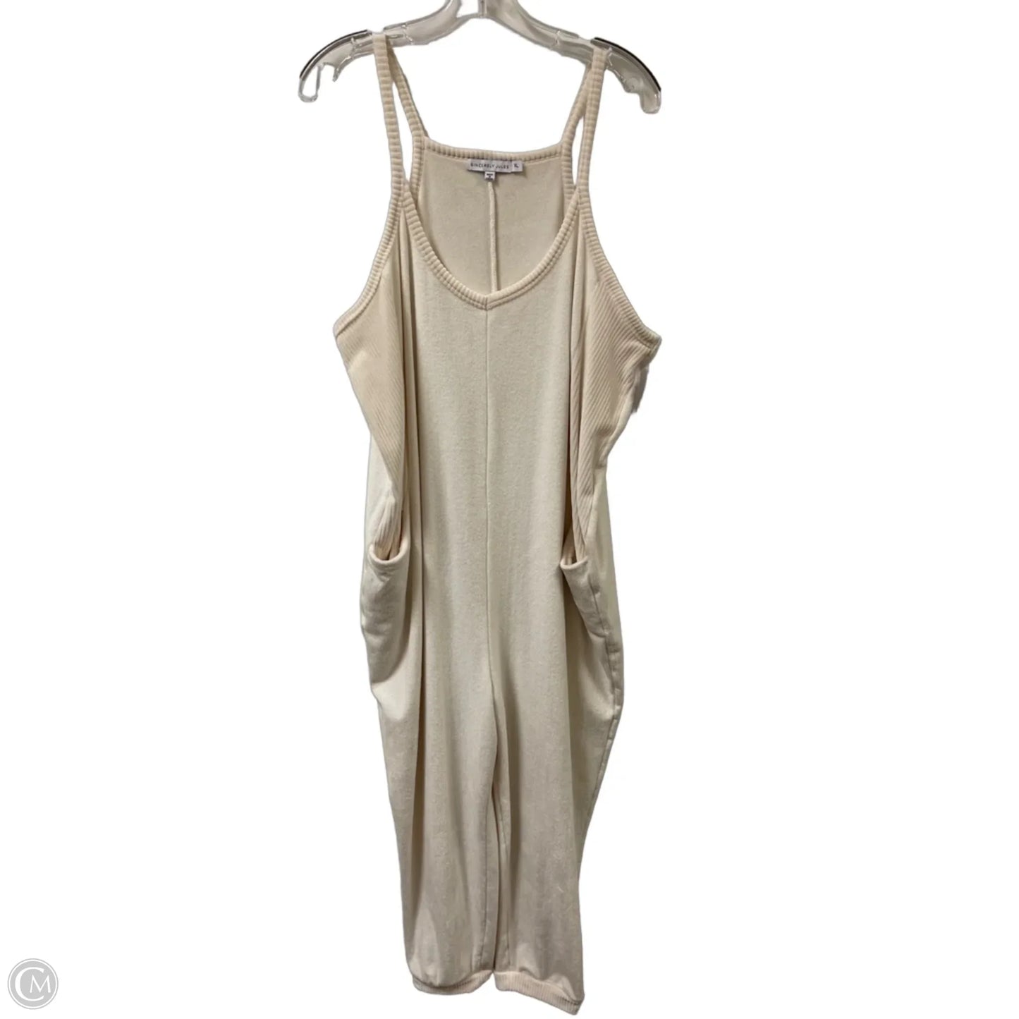 Jumpsuit By Sincerely Jules In Cream, Size: Xl