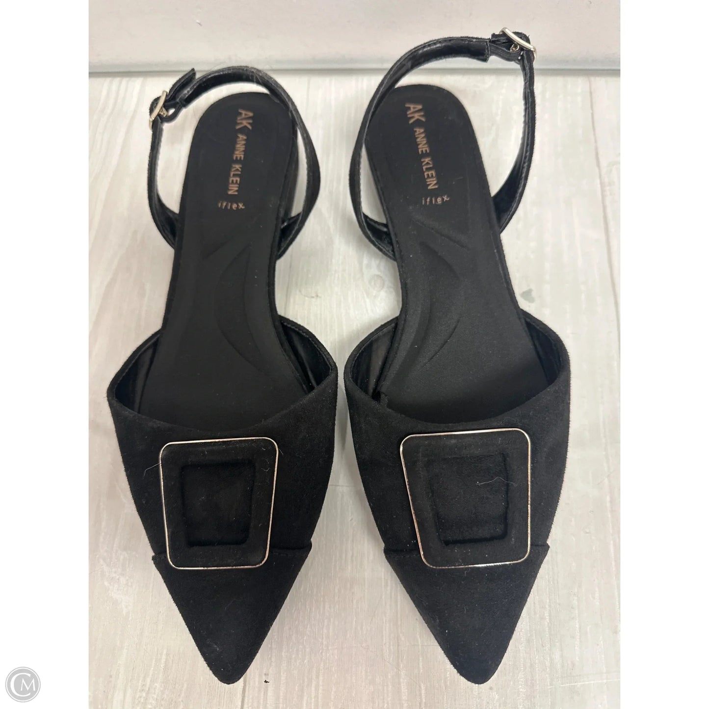 Shoes Flats By Anne Klein In Black, Size: 10