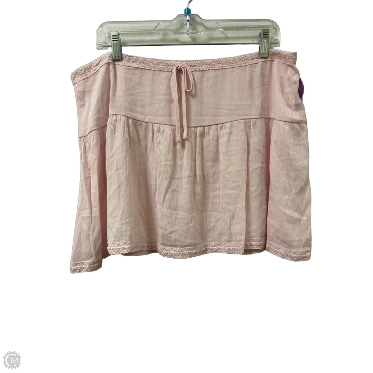 Skirt Mini & Short By No Boundaries In Pink, Size: 18