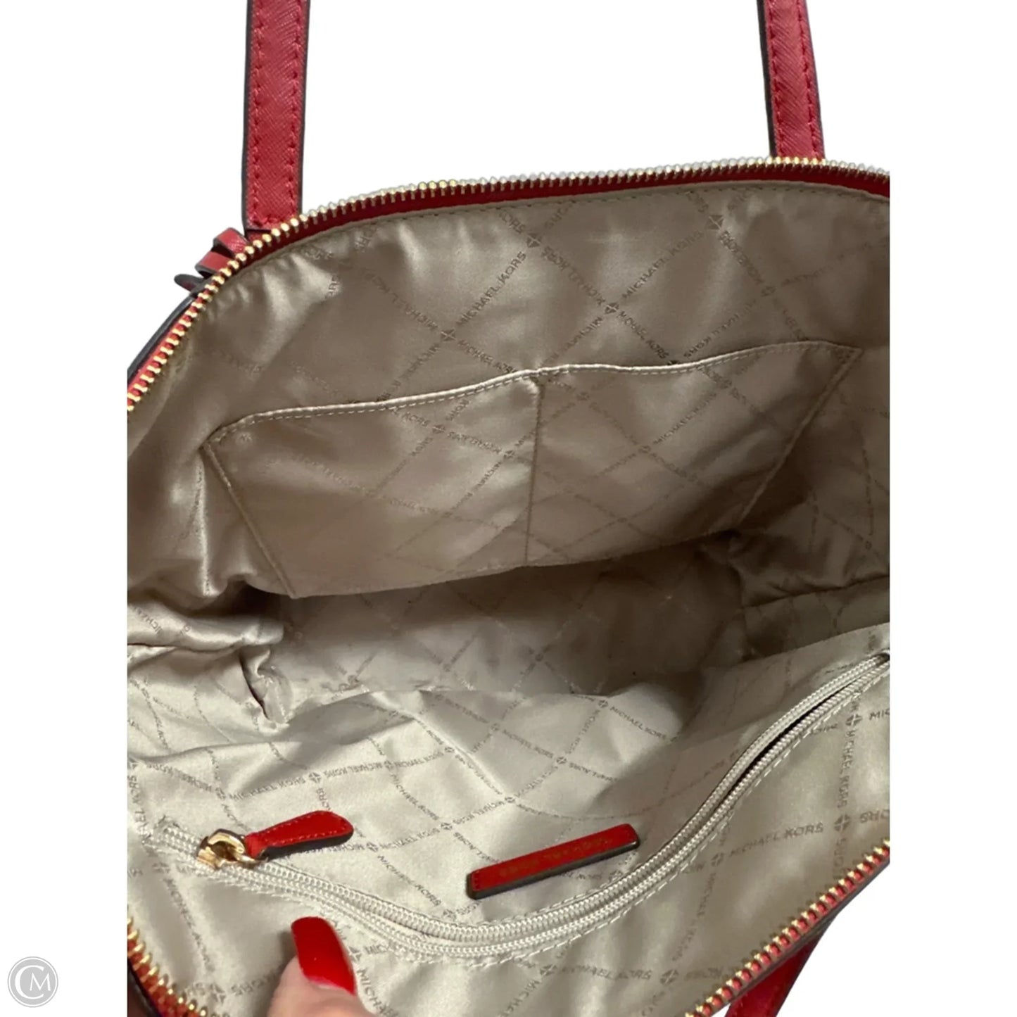 Handbag Designer By Michael Kors, Size: Large
