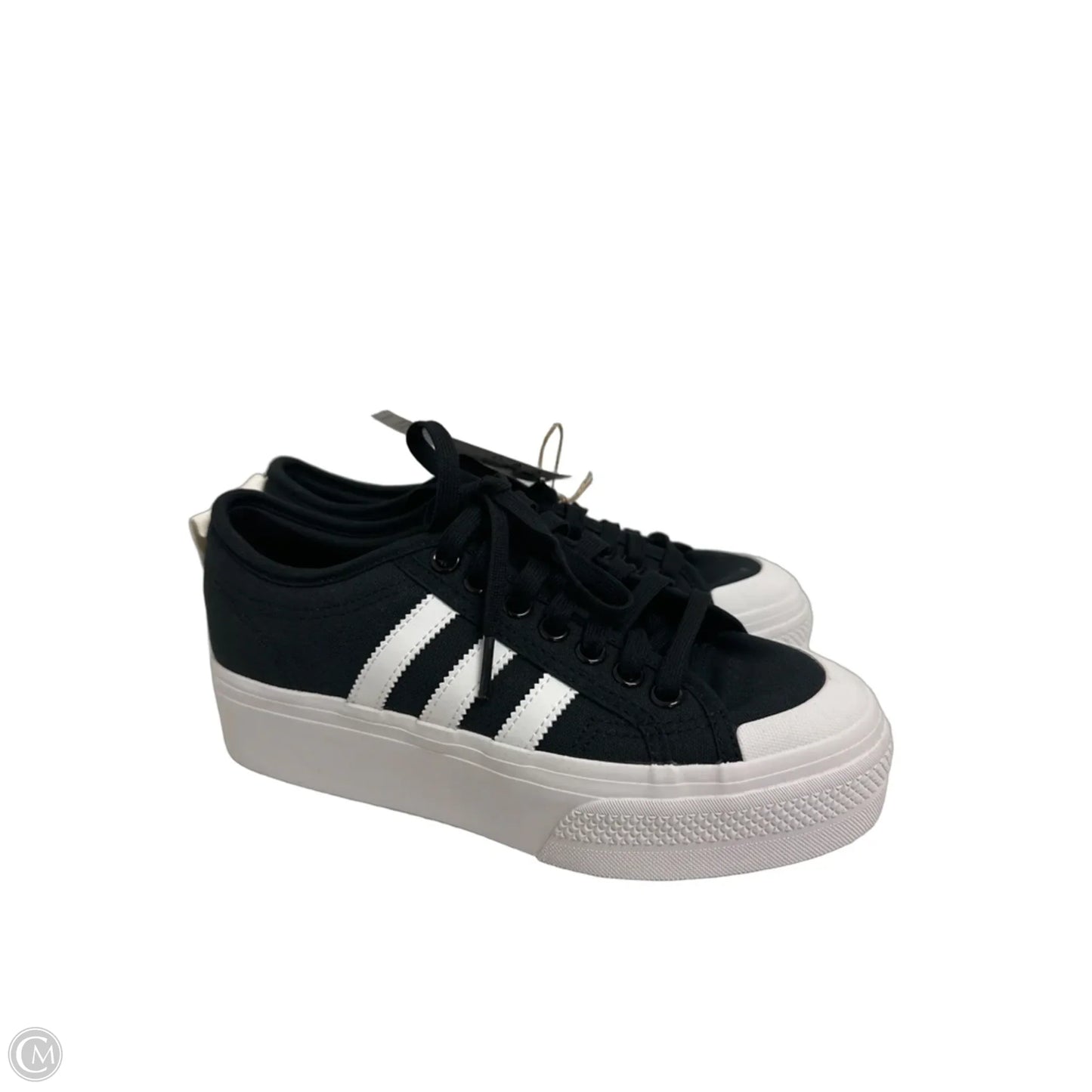 Shoes Sneakers By Adidas In Black, Size: 8