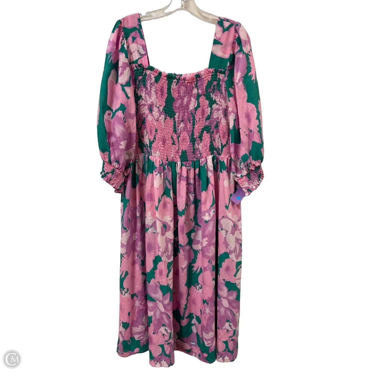 Dress Casual Midi By Oddi In Purple, Size: 2x