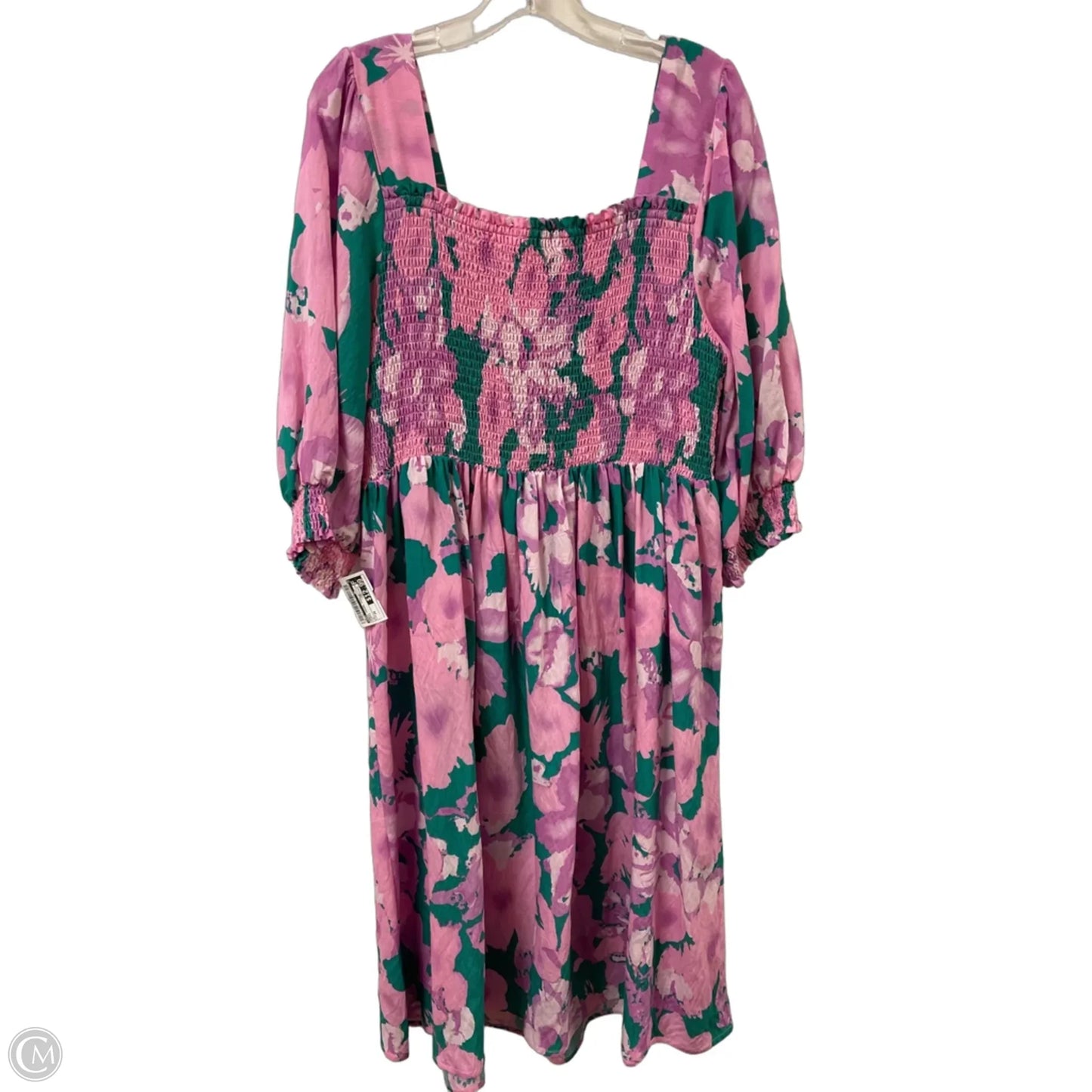 Dress Casual Midi By Oddi In Purple, Size: 2x