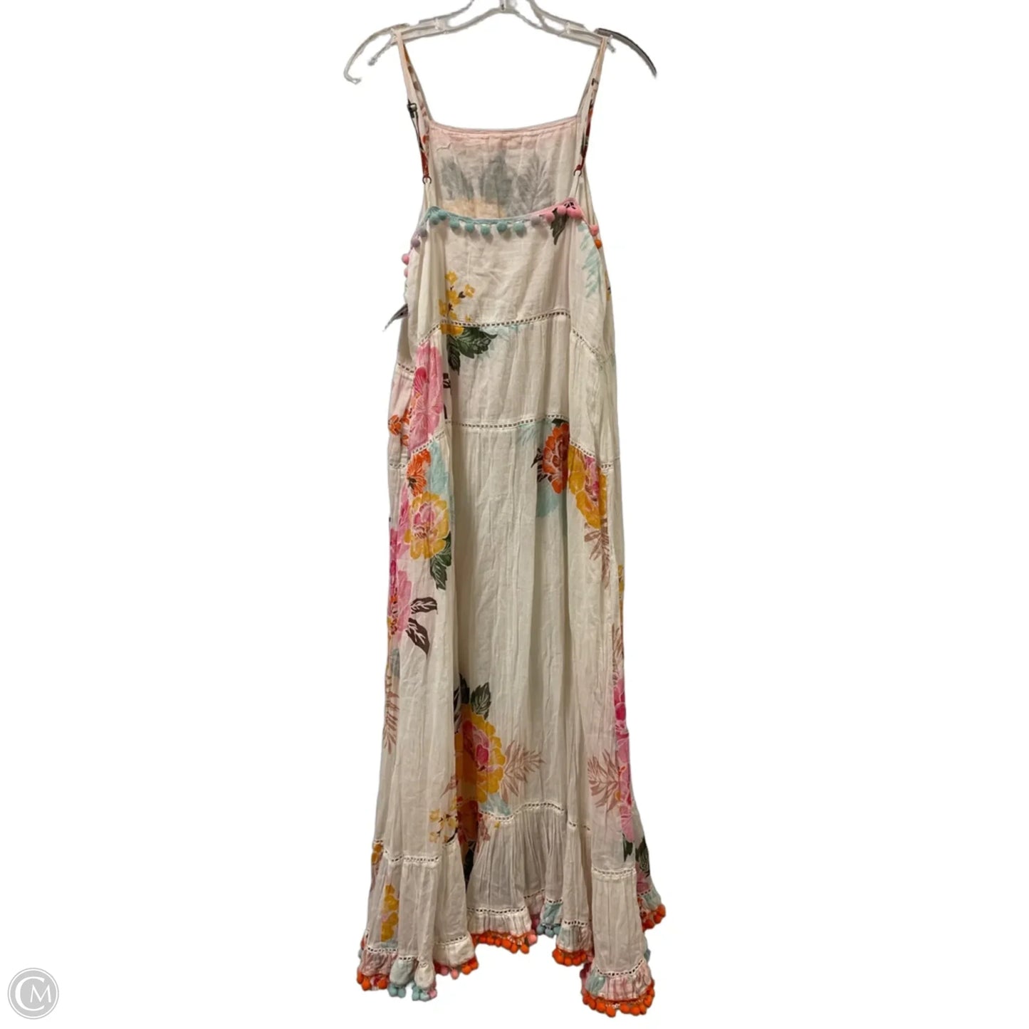 Dress Casual Maxi By Farm Rio In Floral Print, Size: M