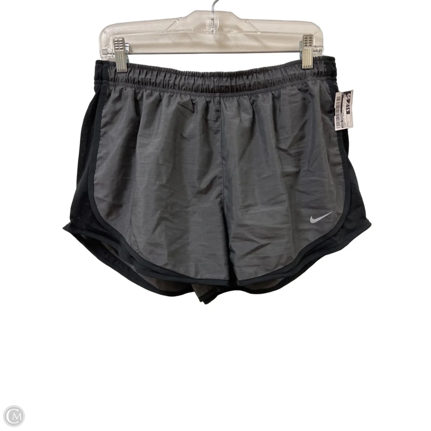 Athletic Shorts By Nike Apparel In Grey, Size: L