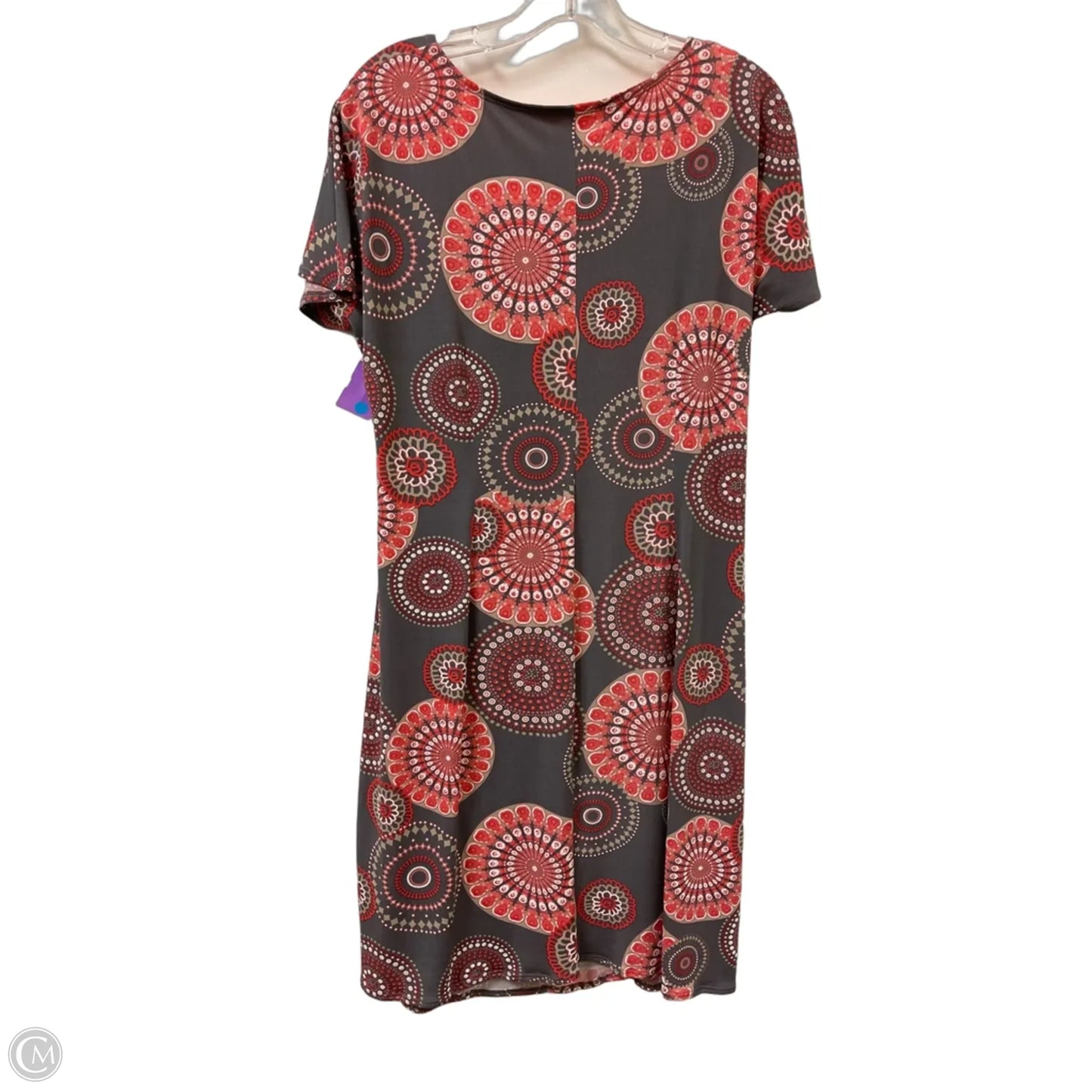 Dress Casual Midi By Robbie Bee In Grey, Size: M
