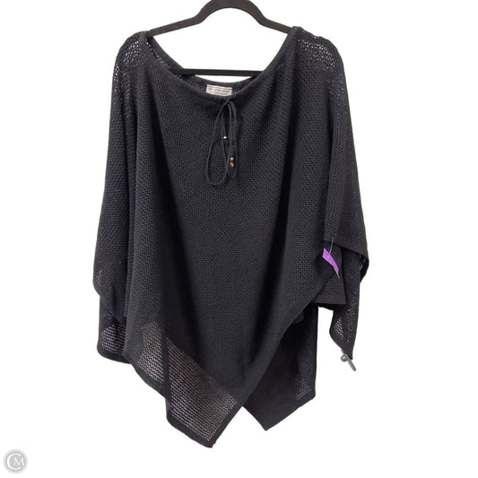 Shawl Luxury Designer By St John Collection In Black, Size: Osfm