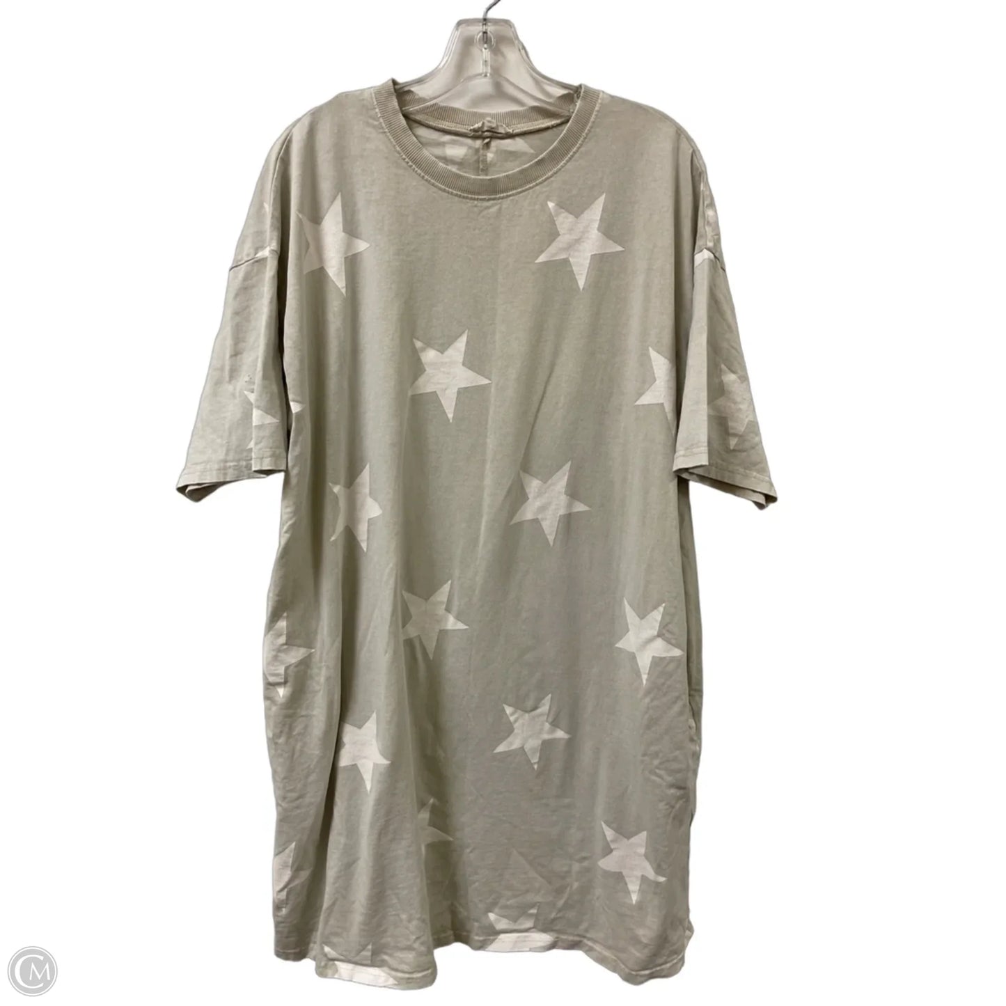 Dress Casual Midi By Easel In Grey, Size: L