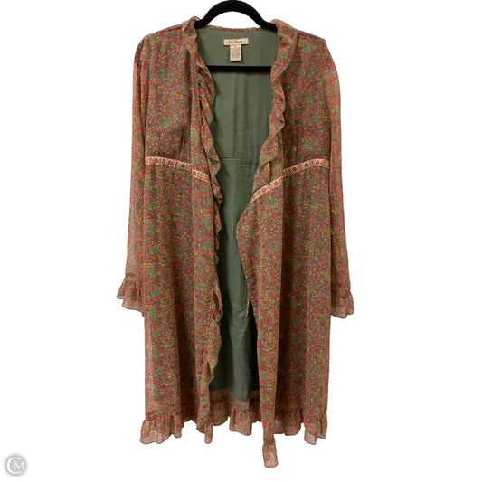 Dress Casual Midi By Free People In Floral Print, Size: M