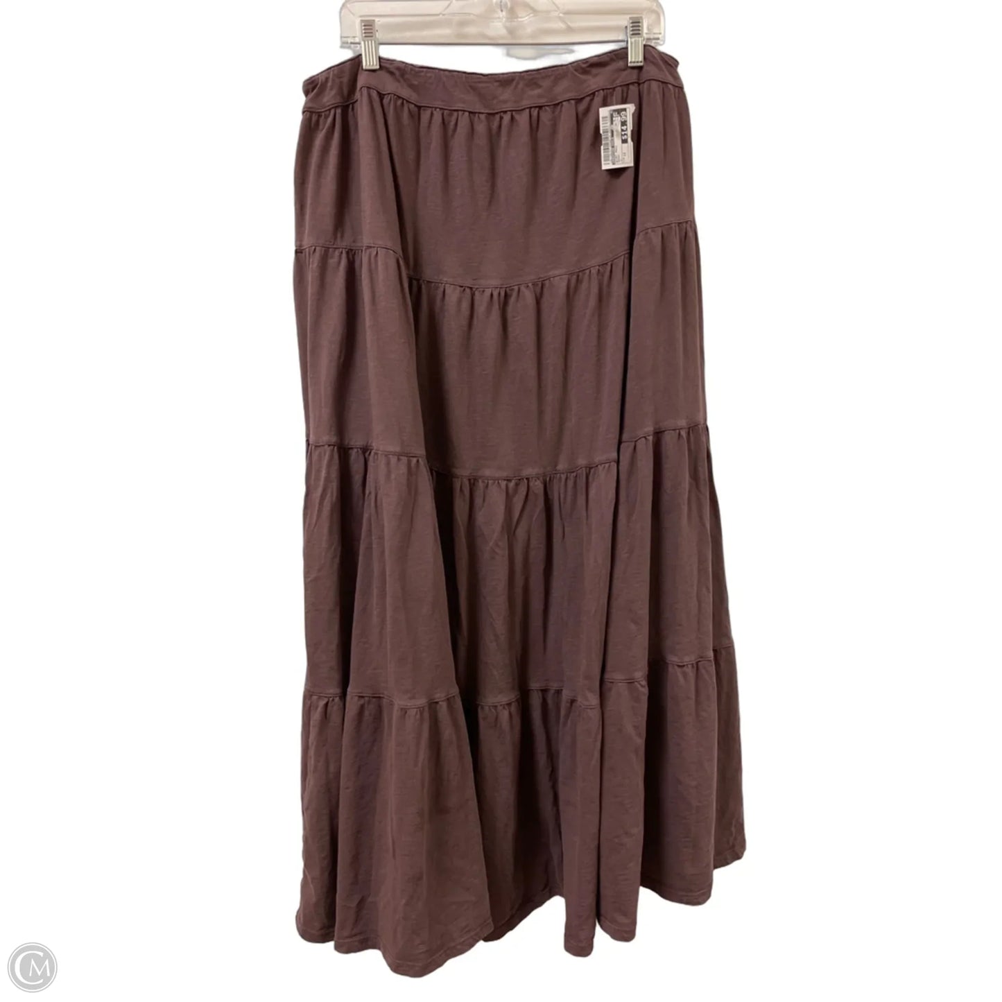 Skirt Maxi By American Eagle In Brown, Size: 12